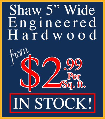 Nevin Broomes Shaw Engineered Hardwood Flooring Special